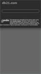 Mobile Screenshot of db21.com